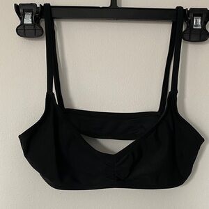 Xhilaration Juniors Cinched-Front Bralette Bikini Top Medium